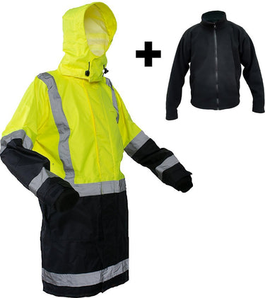 StormPro Fleece Lined Jacket - Kiwi Workgear